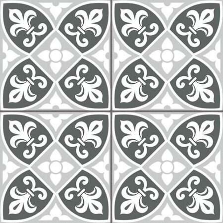 Керамогранит ETILI seramik BRISTOL Grey Pre-cut 45х45 матовый