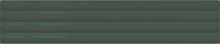 Настенная плитка DNA Plinto In Green Gloss 10.7x54.2 глянцевая